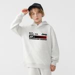 Свитшот школьный Jeep, цвет хиттер грей - фото 8