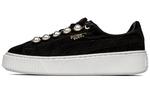 Кроссовки PUMA Suede Platform Bling 'Black' Women's - фото