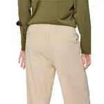 Брюки с высокой талией Vila Varone Wide Leg, бежевый - фото 5