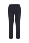 Брюки MAKIAN SOFT SOLID PLEATED PANTS Matinique, темно-синий - фото