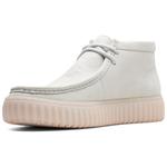 Clarks Ботинки Torhill Hi Ankle мужские белые - фото 4