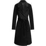 Двубортное пальто ARMANI EXCHANGE, черное - фото