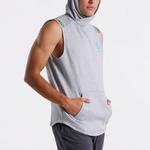 Майка карри мужской серый Under Armour, серый - фото 6