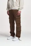 Брюки-Карго kiran с 4 карманами 2Y Studios, Brown - фото