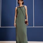 Женское платье-комбинация Champion, зеленый - фото 11