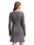 Вязаное платье TOM TAILOR DENIM, серый - фото 3