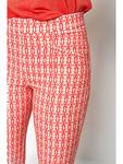 Тканевые брюки Toni, красно-белый - фото 3