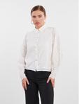 Рубашка стандартного кроя Yas, белый - фото