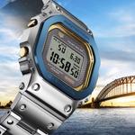 Часы Casio G-Shock Full Metal GMW-B5000 Series, арт. GMW-B5000SS-2, серебристый - фото 2