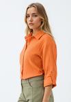 Блуза Jimmy Key Button-down blouse, Orange - фото 4
