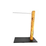 Ощутите оливковое дерево: фруктовая чаша Держатель для бананов/винограда из оливкового дерева, 1 шт., из комбинированного материала, бережное хранение, предотвращает вмятины и способствует дозреванию Olivenholz-Erleben, коричневый - фото 3