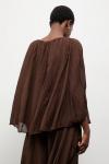 Блуза Answear.Lab, коричневый - фото 3
