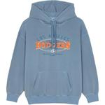 MLB Свитшот унисекс постиранный синий - фото