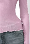 Топ с длинными рукавами Qs, Rosa - фото 4