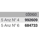 Оснастки Mustad Teaser Rig 5 Hooks, серый - фото 2