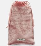 Овальные солнцезащитные очки Logo Miu Miu - фото 4