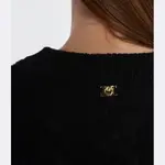 Свитер обычного кроя Pinko, черный - фото 4