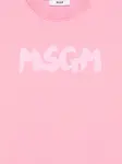 Толстовка с логотипом MSGM Kids, розовый - фото 3