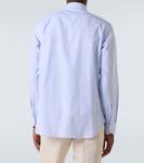 Рубашка из клетчатого поплина Canali - фото 4