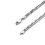 MYSH Серебряное кубинское колье 925 пробы унисекс - фото 6