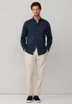 Cl sp solid co shirt Façonnable, Marine Blue - фото 2