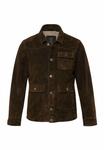 Куртка JP1880 Leather jacket, Dark Brown/Mottled Dark Brown - фото 4