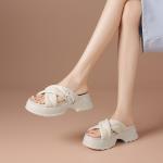 Шлепанцы женские Boerdiqi, серебряный - фото 10