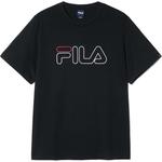 FILA Футболка унисекс черная - фото