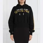 Толстовка обычного кроя Versace, черный - фото