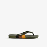 Резиновые шлепанцы Basil-Flag Havaianas, зеленый - фото