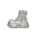 Женские ботильоны Rhythm Series Spacetime Intertwined XMZY, Vintage Silver - фото