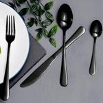 Набор столовых приборов, черный - фото 4