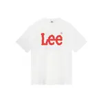 Футболка унисекс Lee, белый/красный - фото
