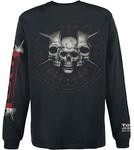 Рубашка с длинными рукавами Tool Skull Spikes, черный - фото 2