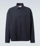 Полосатая хлопковая рубашка Miller Entire Studios, Nocturne - фото