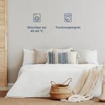 Постельное белье Blumtal Nova 3er Set, светло-серый - глубина: 200 см - фото 6