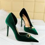 Туфли женские на высоком каблуке Bigtree, черный - фото 10