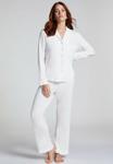 Пижамный топ Hunkemöller ESSENTIAL LONG-SLEEVED, White - фото 2
