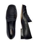 Мокасины женские Michael Kors из натуральной кожи, черный - фото 4