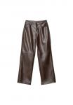 Брюки Stradivarius TEXTURED EFFECT , Mottled Brown - фото 6