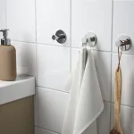 Вешалка с крючками, хромированная, 3 шт. SKOGHALL IKEA - фото 2