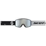 Горнолыжные очки React Black White amp White Chrome + Aurora Green Chrome Scott - фото 3