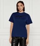 Футболка HUGO VINTAGE Loose fit, темно-синий - фото