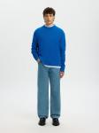 SELECTED Свитер 'SLHReuben' в синем цвете - фото 4