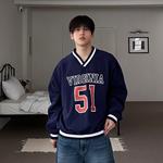 Свитшот унисекс тёмно-синий I’m David - фото 4