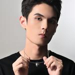 Титановое стальное ожерелье для мужчин MYSH, Interlocking Circle Necklace - фото 12