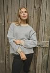 Джемпер Kaffe KAVERANA KNIT PULLOVER, Feather Grey Mel Windward Blue/Grey - фото