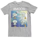 Мужская футболка с рисунком SpongeBob SquarePants Squidward Mood Nickelodeon - фото