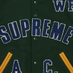 Куртка Supreme Praises Varsity Jacket, Green - фото 3