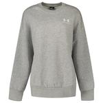 Толстовка Under Armour Essential Fleece OS Crew, серый - фото